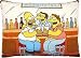 Spielwaren : United Labels 0804288 - Simpsons-Kissen, 50x40 cm