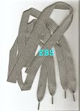 shoe laces shoelaces shoe lace shoelace retro thick color fat 1 inch wide shoelace, 33-gray