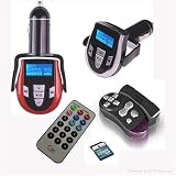 Car MP3 FM Transmitter (with USB port and SD card slot)