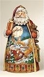 Mahogany Collection Santa Claus Christmas Figurine 16