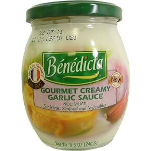 B�n�dicta Gourmet Aioli Garlic Sauce For Meat, Seafood, Vegetables by B�n�dicta