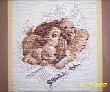 Cocker Spaniel Puppies CrossStitch Picture