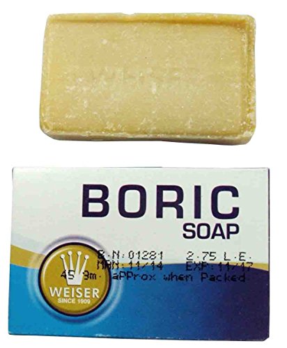 2 pcs 3% Boric Acid Acne Soap Cleansing Soap Antibacteria Moisture Remove Excess Fats 122
