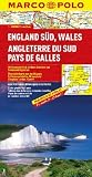 Grossbritannien. 1:300000: MARCO POLO Karte England S�d, Wales: TEIL 1/2