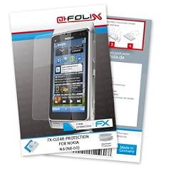 atFoliX FX-Clear Displayschutzfolie f�r Nokia N8 (N8-00) - Displayschutz kristallklar! H�chste Qualit�t - Made in Germany!