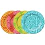 French Bull 11-Inch Melamine Plate Set, Isis, Set of 4