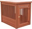 NewAgePet Eco Habitat 'n Home Indoor Pet Crate, Large, Chestnut