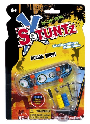 Idena X Stunts 6066052 - Fingerskateboard 1-er Single- Set