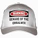 Warning: Beware of the Embalmer White Hat / Baseball Cap