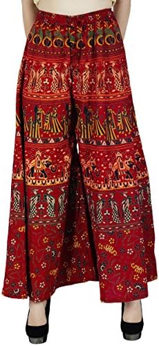 Yoga Harem Aladdin Pants Casual Hippie Baggy Women Trousers Indian Cotton Plazzo
