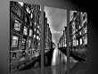 Bild auf Leinwand BLACK WHITE HAMBURG Kunstdruck als Wandbild, by Tom Harris, Leinwanddruck Bilder fertig zum Aufh�ngen AUFGESPANNT. amazon - Vergleichbar mit einem �lbild oder Gem�lde - kein Poster- oder Fototapete druck 130x80cm #e2350