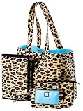JP Lizzy Leopard in Blue Classic Tote Set