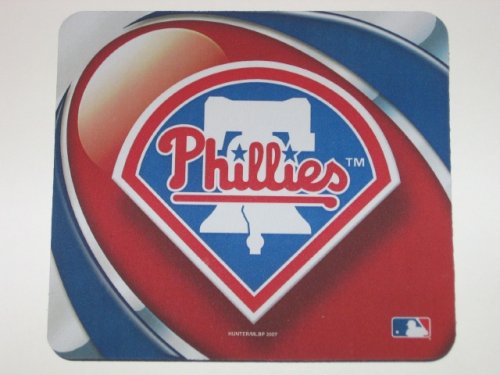 PHILADELPHIA PHILLIES Team Logo 9 x 8 Computer MOUSEPAD