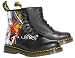 New Dr Martens Half Skull Blk UK 10 Mens 11 $110