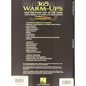 Daily Drum Warm-Ups - 365 Exercises To Develop Your Technique (Book/Cd) (Drum Instruction)