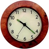 GE 11088 Wood Clock Night Light