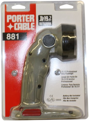 Porter Cable 881 19.2-Volt Tilting Head Flashlight, No Battery