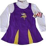 Minnesota Vikings NFL Long Sleeve Cheerleader Halloween Costume 16 XL