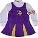 Minnesota Vikings NFL Long Sleeve Cheerleader Halloween Costume 16 XL