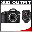 Canon EOS 30D Digital SLR Camera (Body Only) [in Canon Outfit Box] + Sigma 17-35mm f/2.8-4 EX DG HSM Lens