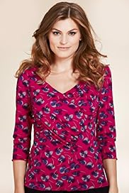 Per Una 34 Sleeve Floral Mesh Top