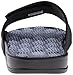 adidas Men's Adissage 2.0 Slides Sandal, Black/Night Metallic/Black, 5