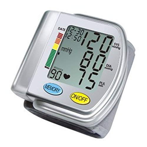 ChoiceMMed Auto Type Wrist Blood Pressure Monitor with Hypertension