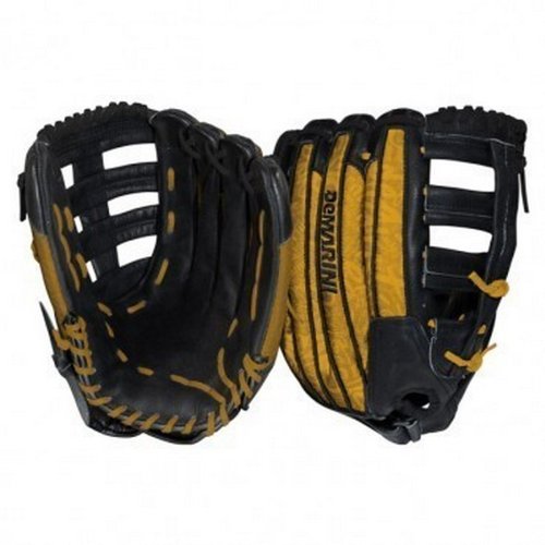 DeMarini Rogue BBG 14-Inch Slow Pitch Glove-Right Hand Throw, Warning Yellow On Sale