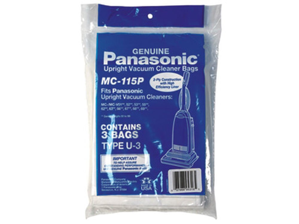 Amazon.com - Panasonic Pana Type U3 Upright Paper Bag (Pack of 3 ... Amazon.com - Panasonic Pana Type U3 Upright Paper Bag (Pack of 3 ...