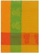 Waffle Weave 100% Cotton Pineapple Lemon Yellow Dishtowel 18" X 28" Set / 6