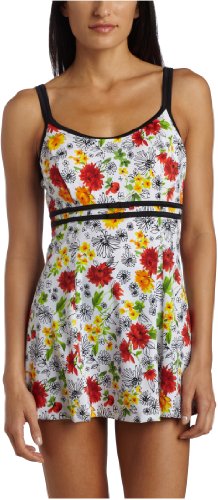 It Figures Women's Slender Thighs® Swimdress