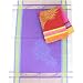 Lavender motif Kitchen Jacquard Tea towel with woven lavender design French import ~ 3 colors