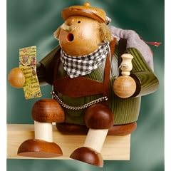 KWO R�uchermann Erzgebirge Kantenhocker Tourist 15cm