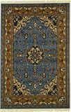 5x8 Blue Persian Nain Rug