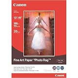 Canon Fine Art 13 x 19 Inch Photo Rag Paper 20 Sheets (0587B009)
