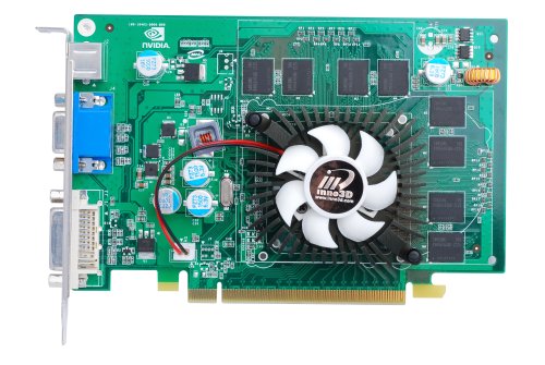 Inno3D Geforce 8500GT 800MHz 512MB Graphics Card - I-8500GT-H4F4D