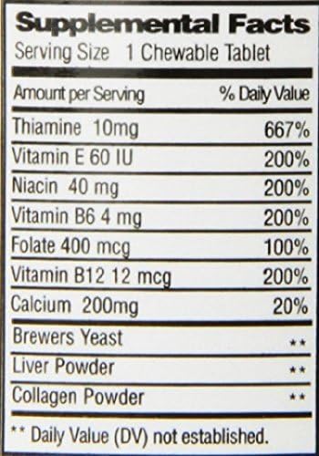 The Natural Flea, Tick, And Mosquito Repellent for Cats and Dogs, 100 Chewable Tablets, New, Free Shipping