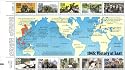 1995 WWII "1945:VICTORY AT LAST" #2981 Plate Block of 10 x 32 cents US Postage Stamps
