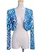 Prettyguide Women Ds Clubwear Sparkly Sequin Long Sleeve Shrug Cardigan Jacket
