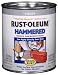 Rust-Oleum 7213502 Hammered Metal Finish 1-Quart, Silver