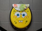 Ginsey Sponge Bob Grin Spongy Soft Padded Toilet Seat