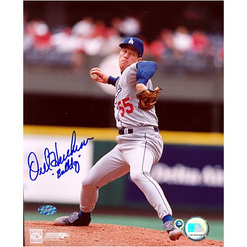 Orel Hershiser Los Angeles Dodgers Autographed 8x10 Photograph