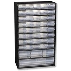 Armoire de rangement avec 44 compartiments de rangement