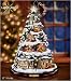 Thomas Kinkade Night Before Christmas Artificial Tabletop Christmas Tree: Christmas Decor by The Bradford Editions