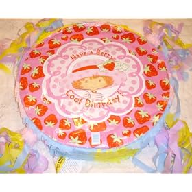 Strawberry Shortcake Birthday Party Pinata Custom New