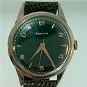 Vintage/Antique watch: Men's Zenith Watch Swiss Manual Wind Stainless Steel 1940's