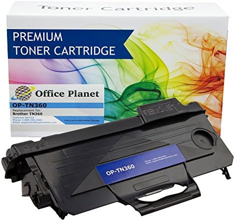 Office Planet Compatible Replacement For Brother TN360 Toner Cartridge, Brother TN330 High Yield Black (2,600 Yield) For Use With Brother DCP-7030, DCP-7040, HL-2140, HL-2170W, MFC-7340, MFC-7345N, MFC-7440N, MFC-7840W Printers