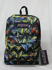 Jansport Mens Superbreak Backpack, Black, One Size