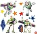 Toy Story Buzz Lightyear - Over 20 Wall Stickers - Accents