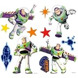 Toy Story Buzz Lightyear Self Stick Room Appliqués